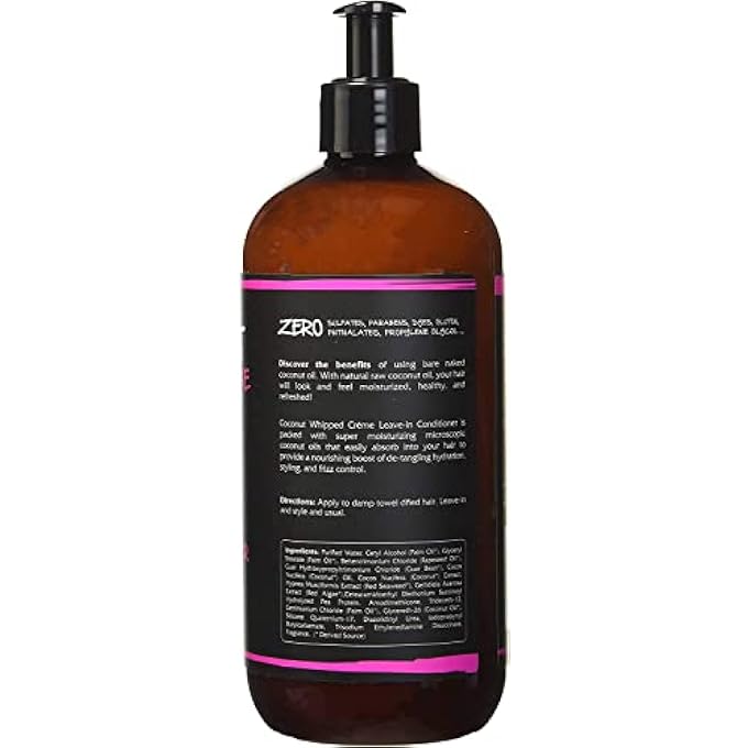 Renpure COCONUT WHIPPED CREME LEAVE-IN CONDITIONER, BASIC, FRAGRANCE, 16 FL OZ - Image 2
